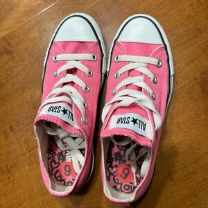 Converse All Star Women's Sneakers Size 6 Low Top Hot Pink